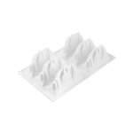 Forma Silikomart Dolomiti para 6 troncos de Natal