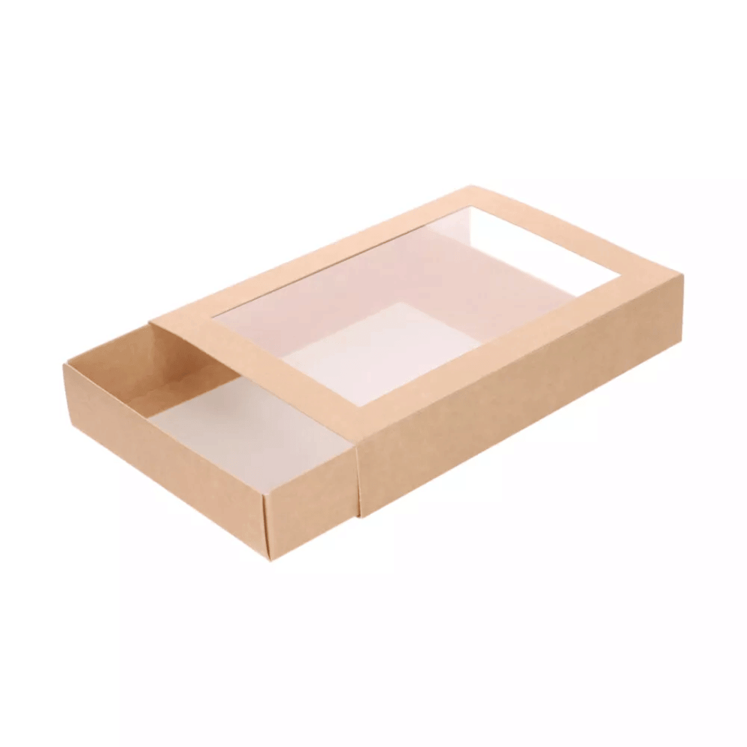 Caixa de papel kraft para biscoitos e bolos Funcakes (10 unidades)