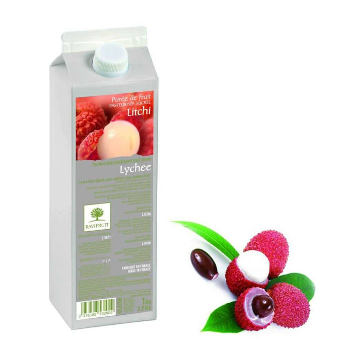 Purê de fruta-lichia-1kg