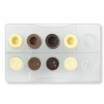 Molde-círculo-de-policarbonato-para-chocolate
