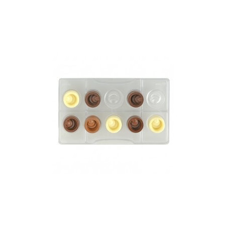 Molde de policarbonato-chocolate