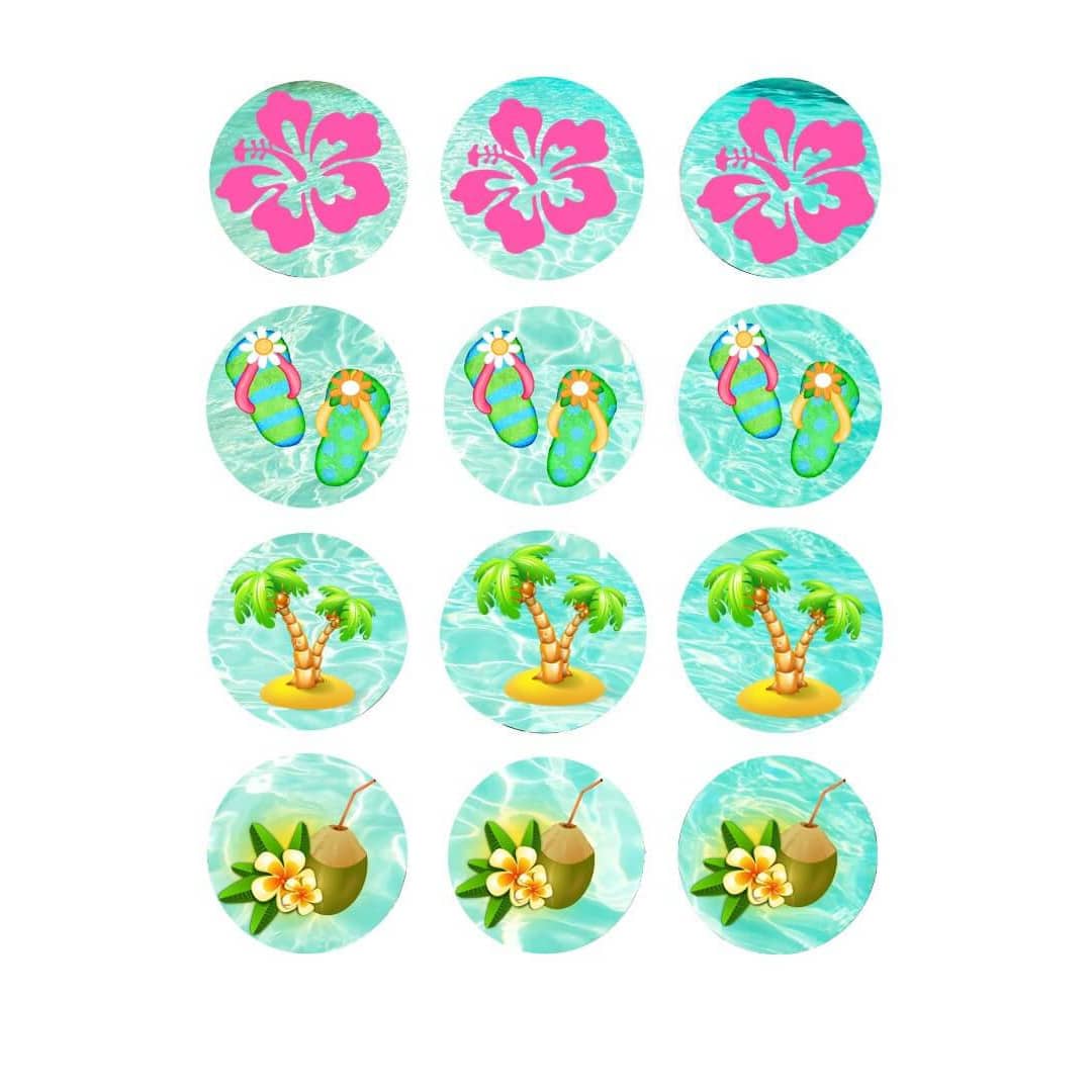 12-Mini-discos-de-açúcar-cupcakes-vaiana