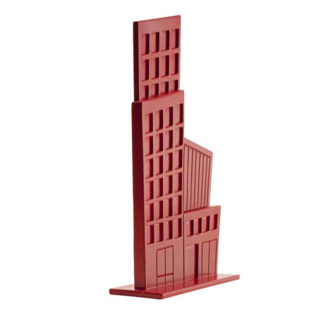 Construindo-em-PVC-vermelho-para-decoração-de-bolo