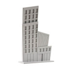 construção-cinza-para-decoração-de-bolo