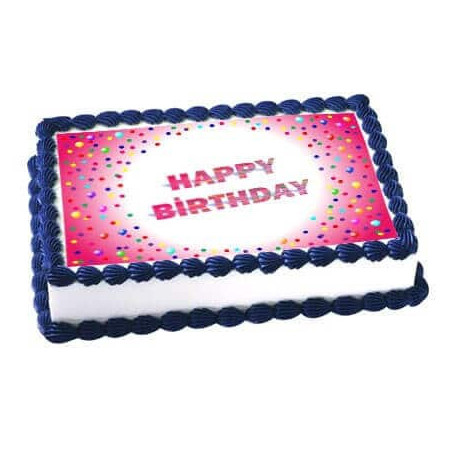 Folha de açúcar-A4-Feliz-Aniversário