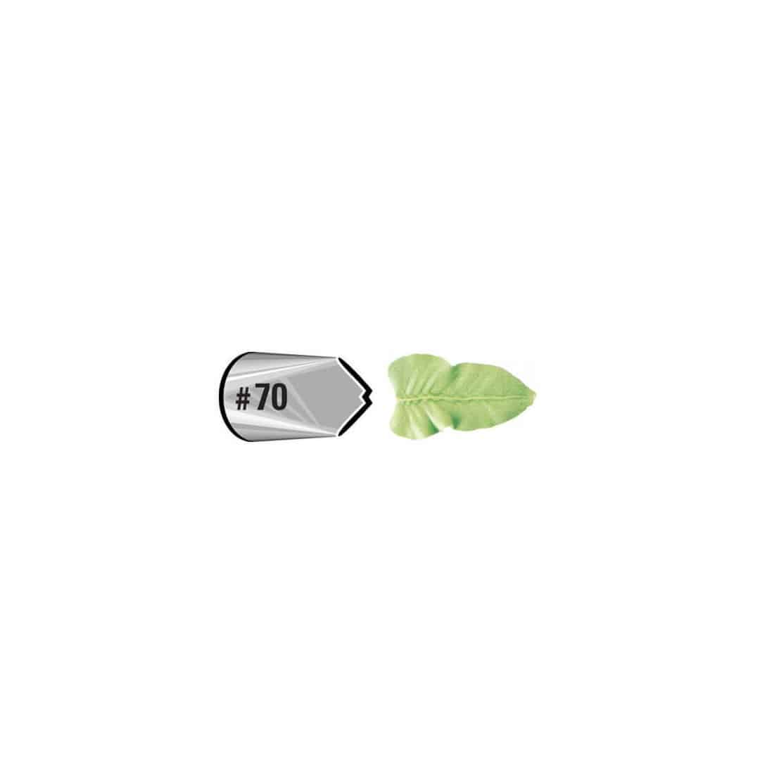 Soquete de folha Wilton nº 70
