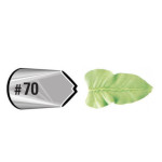 Soquete de folha Wilton nº 70