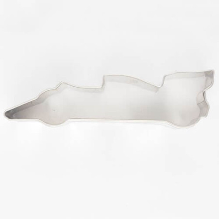 Cortador de biscoitos para carro de corrida 7 cm
