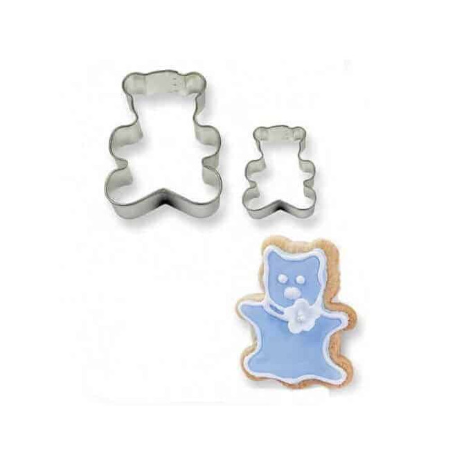 2-Urso cortador de biscoitos para pasta de açúcar