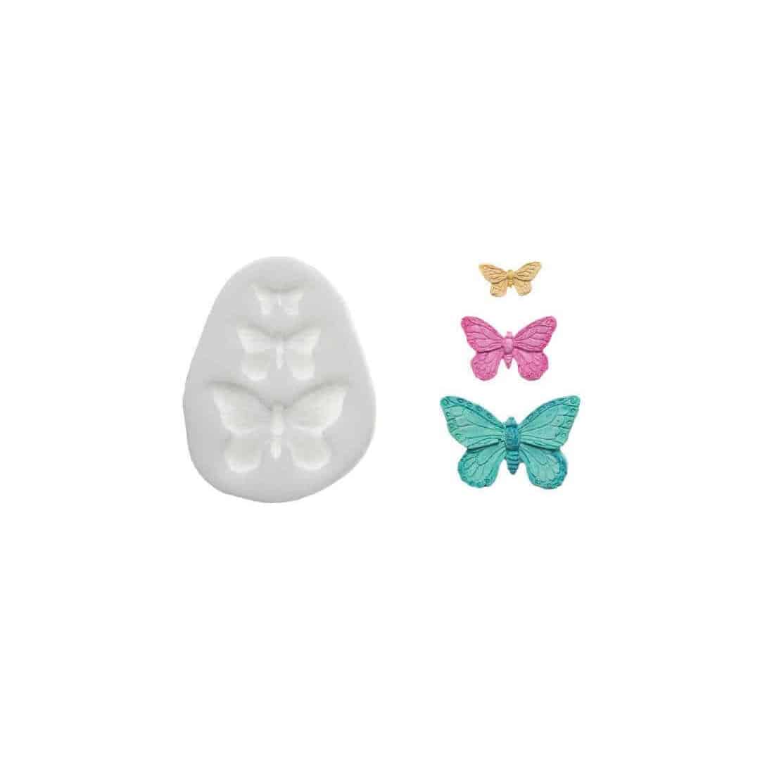 Molde de silicone-Borboletas-Silikomart