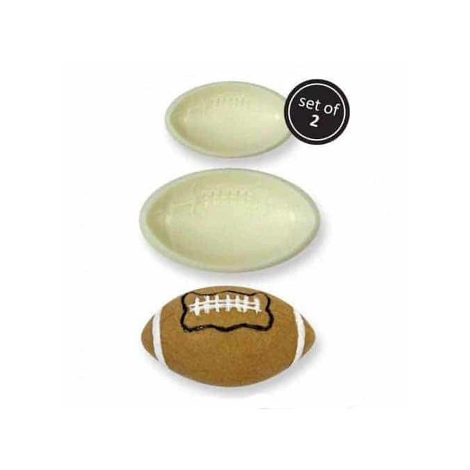 Cortador de biscoitos de bola de rugby 2-3D