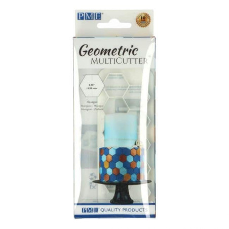 Cortador hexágono geométrico-PME