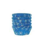 100 forminhas de cupcake flocos de neve