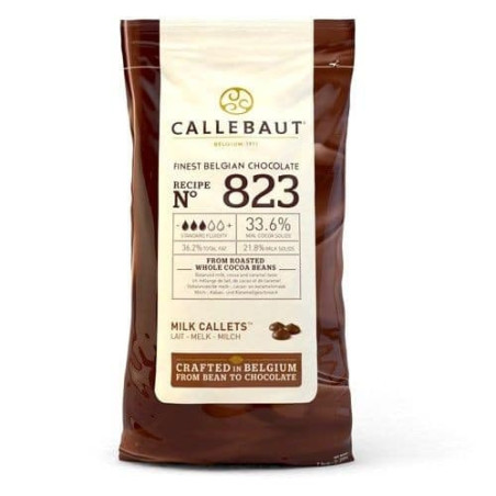 Chocolate ao leite em pedrinhas-Caillebaut-1-kg