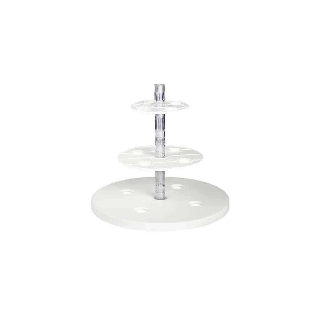 Kit-moldura para bolo com 3 bandejas