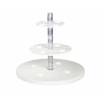 Kit-moldura para bolo com 3 bandejas