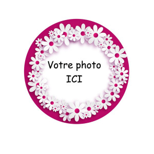 Sua foto comestível para ser personalizada