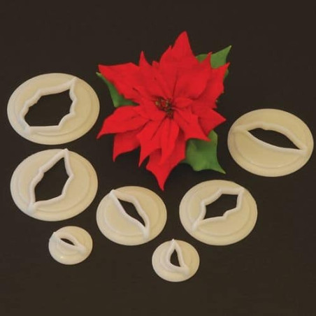Cortadores de biscoitos com 7 estrelas de Natal