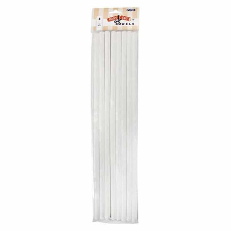 8 cavilhas de plástico-40 cm