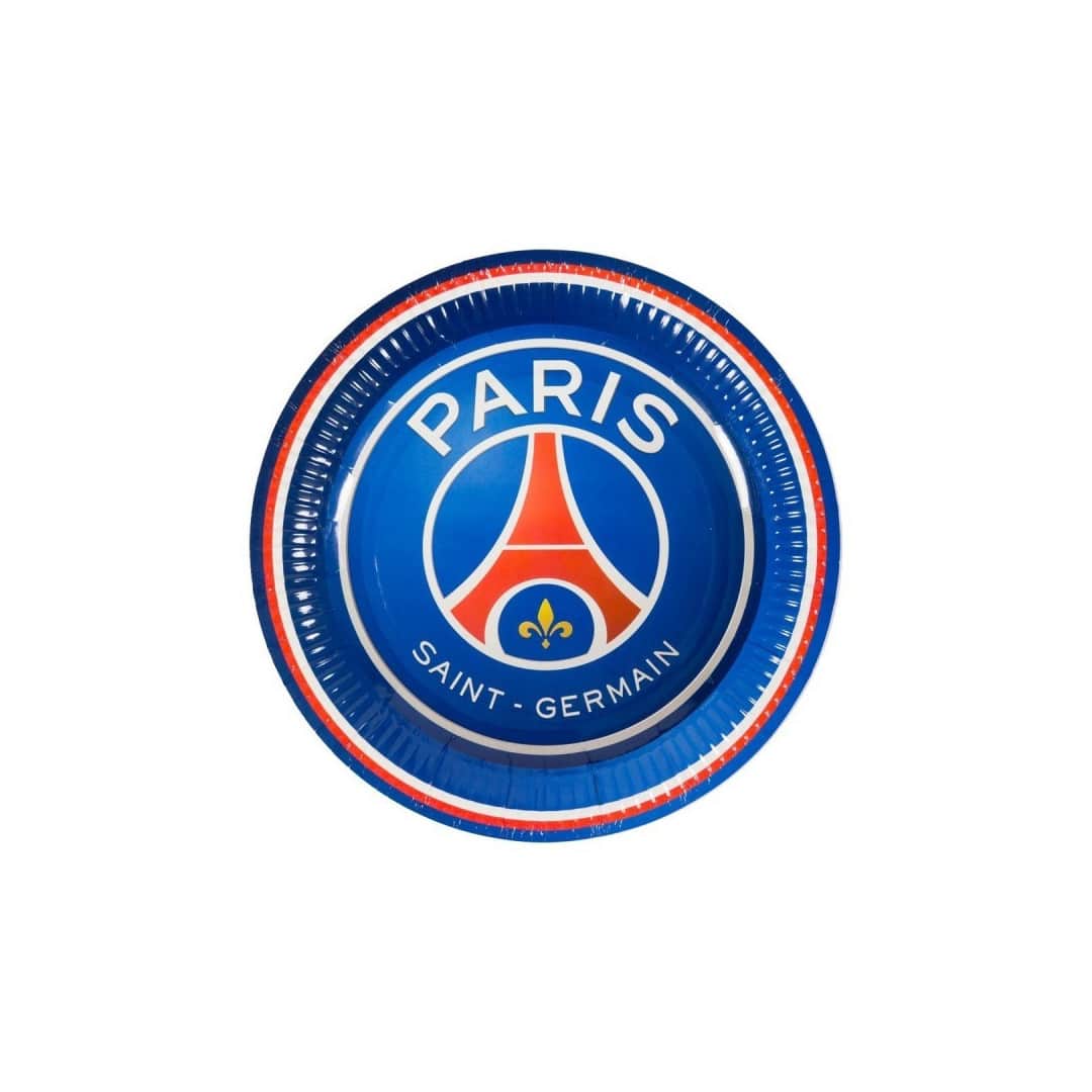 6-placas-de-futebol-psg-23-cm