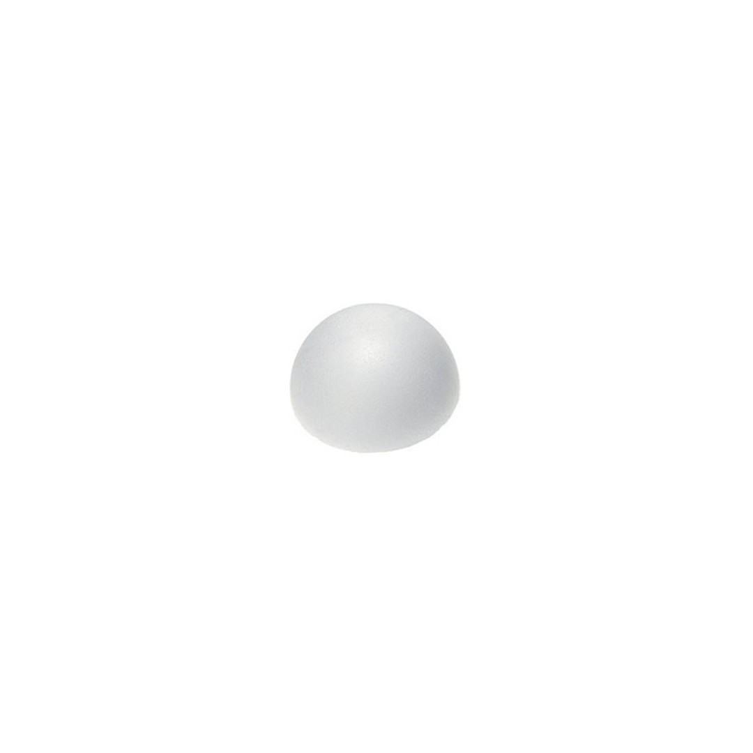 Bolo falso de meia esfera em poliestireno