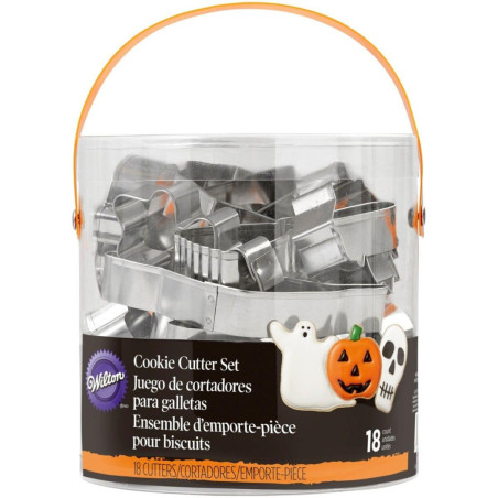 Cortador de biscoitos de 18 Halloween