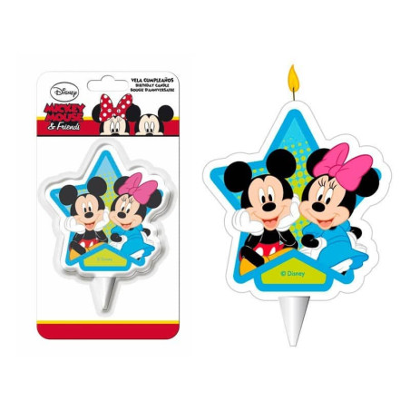 vela do mickey e da minnie