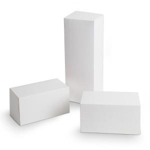 2 caixas de toras brancas