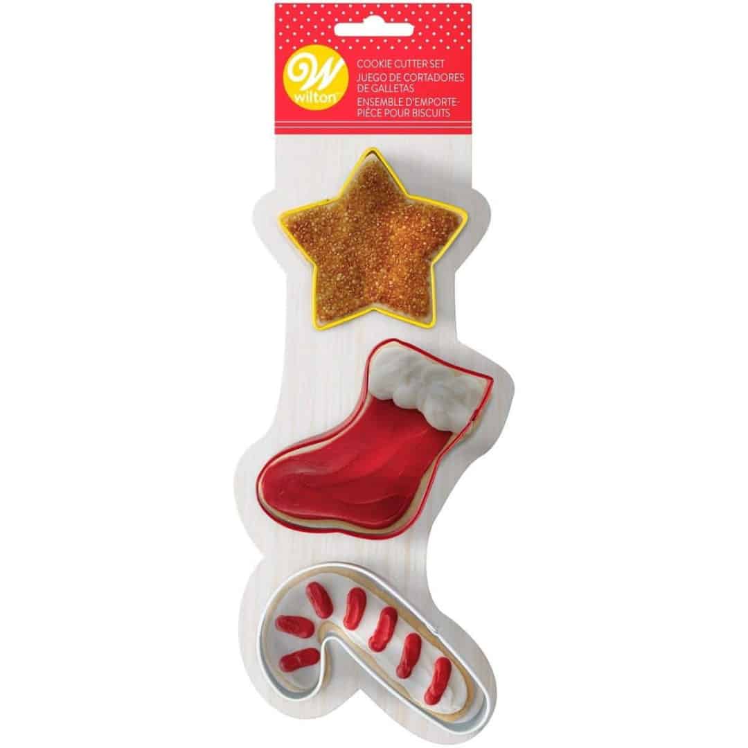 3-Cortadores de biscoitos de Natal