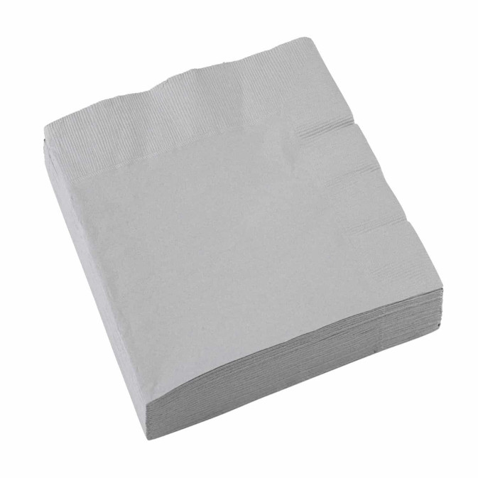 20-serviettes-argent-en-papier-33x33-cm