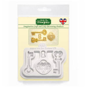 molde-de-modelagem-de-chave-para-pasta-de-açúcar