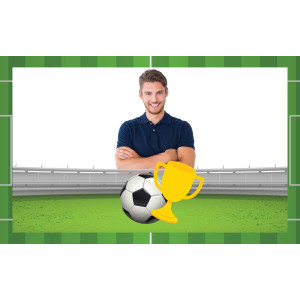 Futebol fotográfico comestível