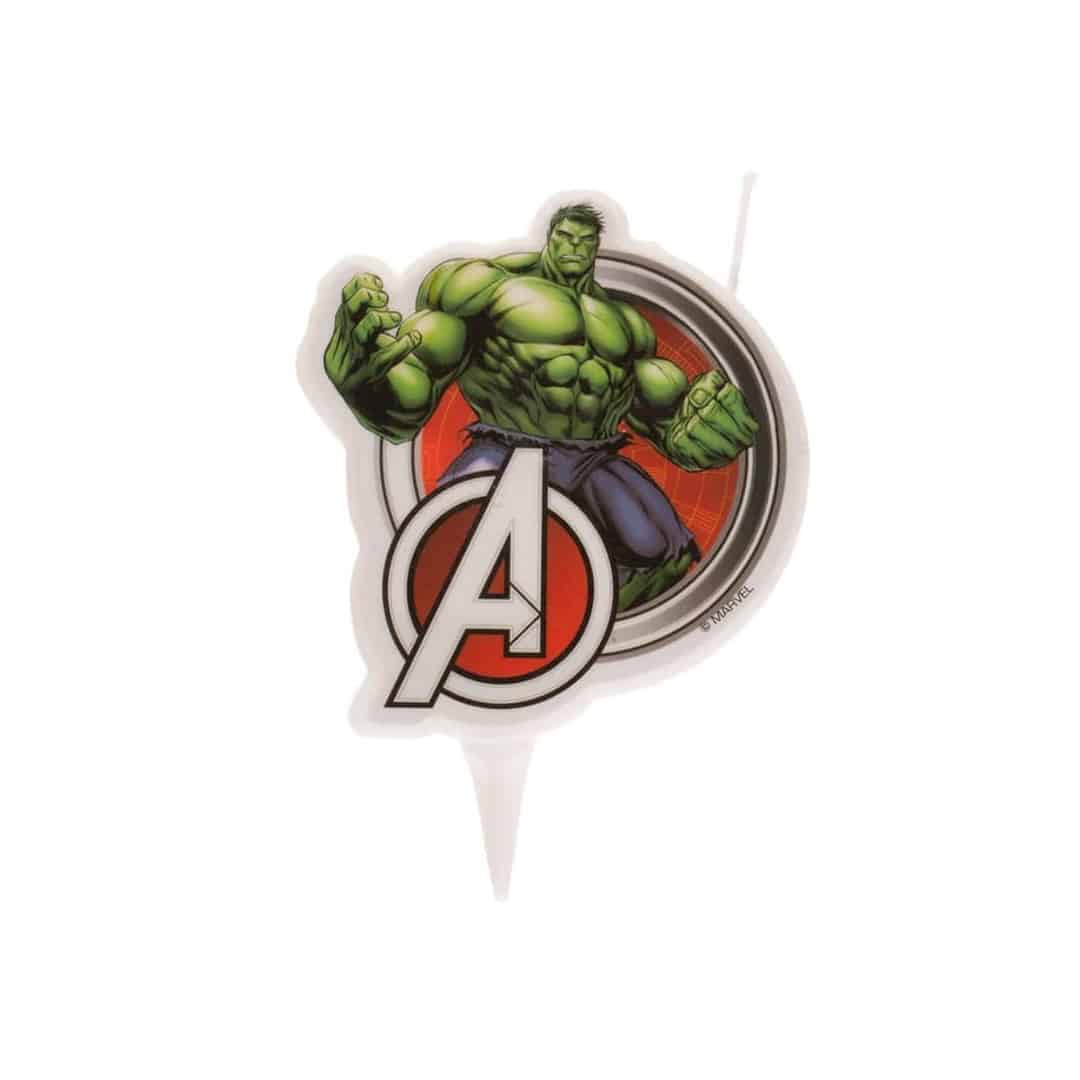 vela de aniversário do Hulk