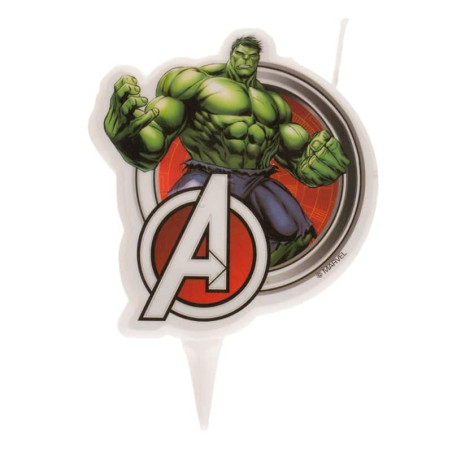 vela de aniversário do Hulk