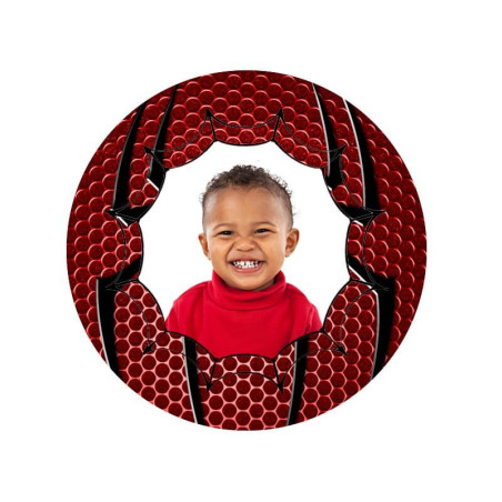 Bolo foto-comestível do homem-aranha