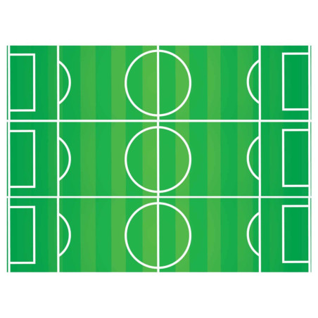 esboço para bolo de futebol comestível