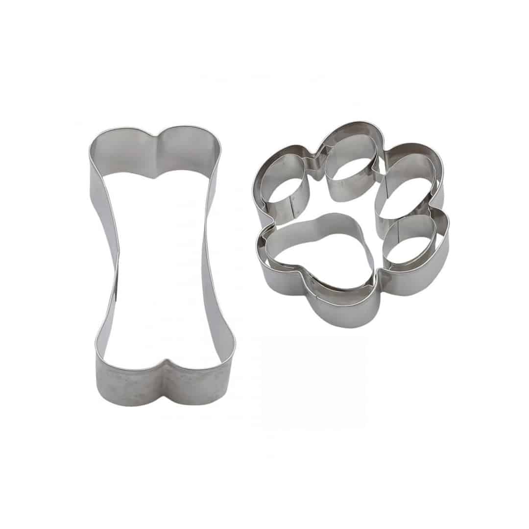 conjunto de 2 cortadores de cães