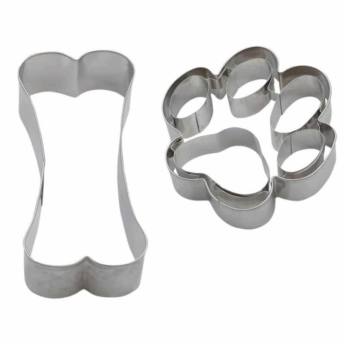 conjunto de 2 cortadores de cães