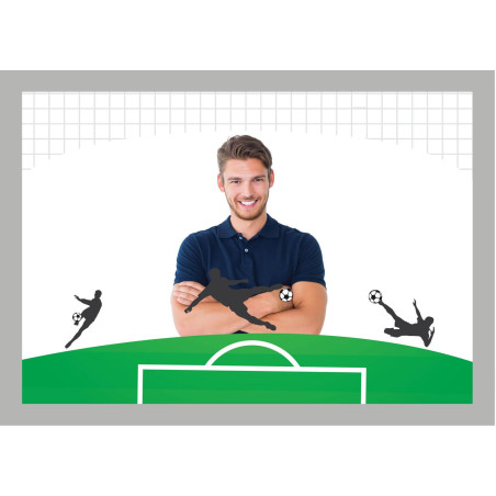 Futebol fotográfico comestível