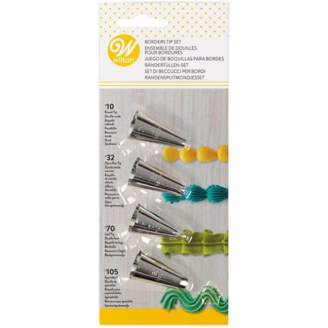 conjunto de 4 soquetes wilton-edge-