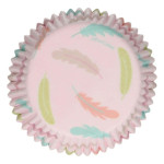 Capas para cupcake com 48 penas