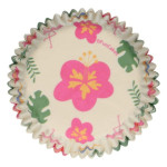 48 caixas de cupcake tropicais