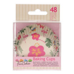 Capas de cupcake com 48 funcakes tropicais