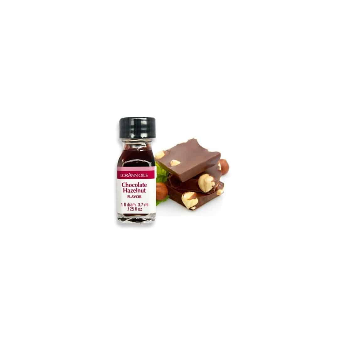 sabor de comida de chocolate-avelã