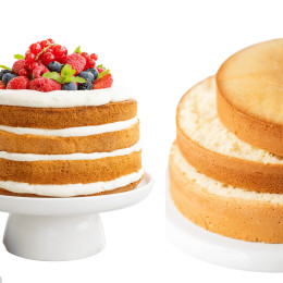 Bolo Molly, pão de ló e bolo chiffon | Acessórios