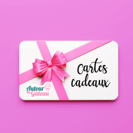 Cartão-presente para entusiastas da confeitaria