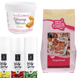 Ingredientes para pastéis de Natal