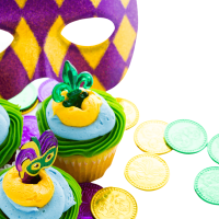 image-Decoração de bolo de carnaval