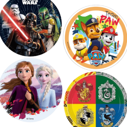Decoração de aniversário de filmes e desenhos animados