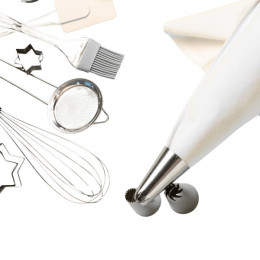 Utensílios e acessórios para confeitaria de Natal